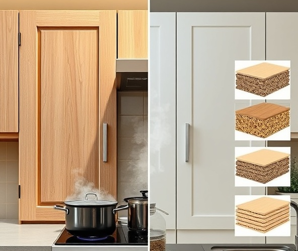 Płyta wiórowa czy MDF na fronty kuchni przy wilgoci?