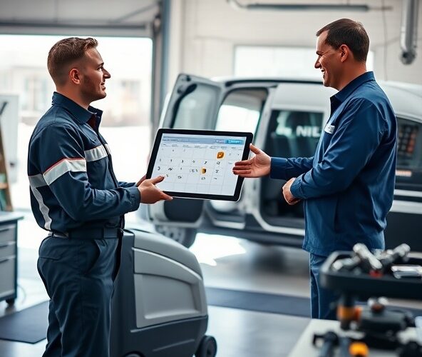 Jak szybko umówić serwis pogwarancyjny maszyn czyszczących Nilfisk?