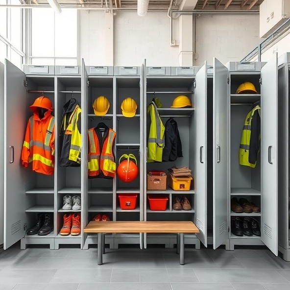 szafa ubraniowa bhp