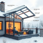 Jak zmniejszyć straty ciepła przez szklane zadaszenia tarasów? szklane zadaszenia tarasów