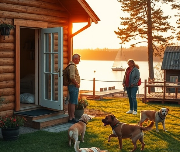 Jak znaleźć noclegi w Węgorzewie przyjazne psom do 350 zł?