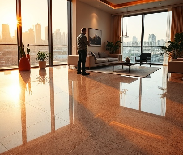 Czy w Warszawie polerowanie podłóg z kamienia zwiększy cenę sprzedaży?