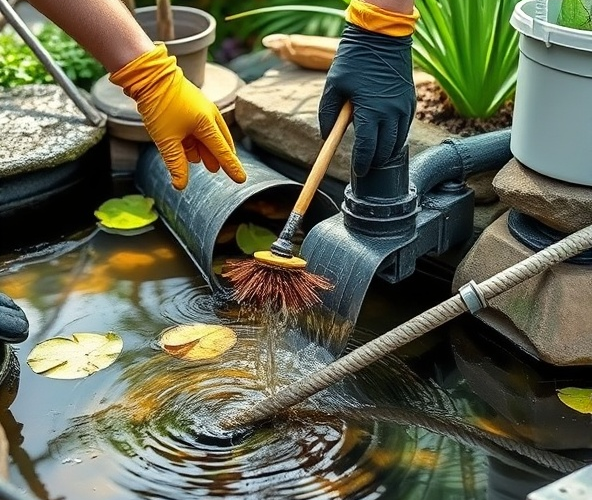 Jak czyścić wodospusty przydomowego zbiornika, aby uniknąć zatkania?