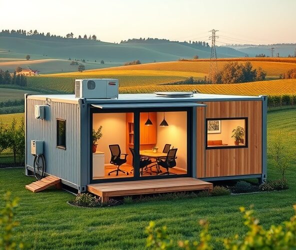 Jakie kontenery biurowe w Zielonej Górze dla 5 osób i z klimatyzacją?