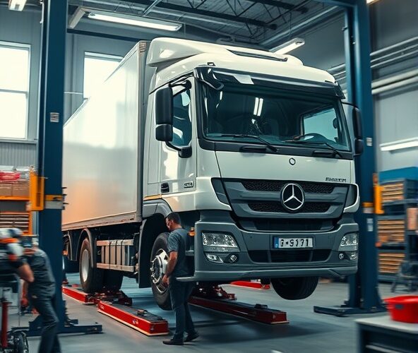 Jak wybrać serwis, który najszybciej naprawi Mercedesa Atego?