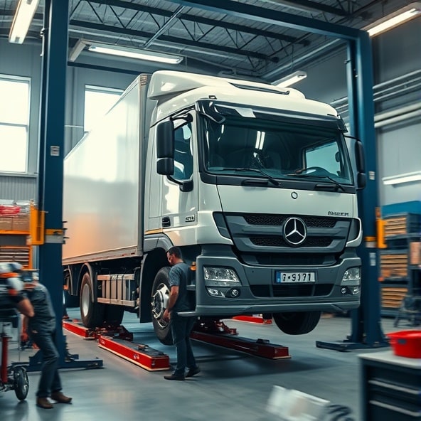 naprawa mercedes atego