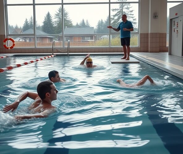 Który kurs nauki pływania dla dorosłych w Legionowie uczy kraula?