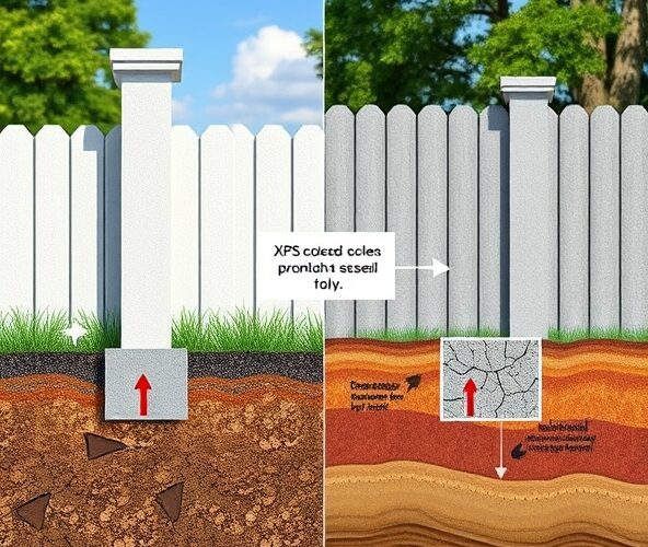 Czy ogrodzenia xps są trwalsze od betonowych przy gruncie gliniastym?