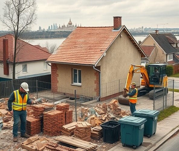 Jak obniżyć koszt rozbiórki domu 120 m² w Warszawie zgodnie z prawem?