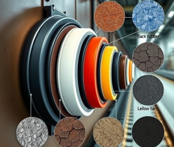 Które materiały uszczelek kolejowych najlepiej znoszą warunki wagonu?