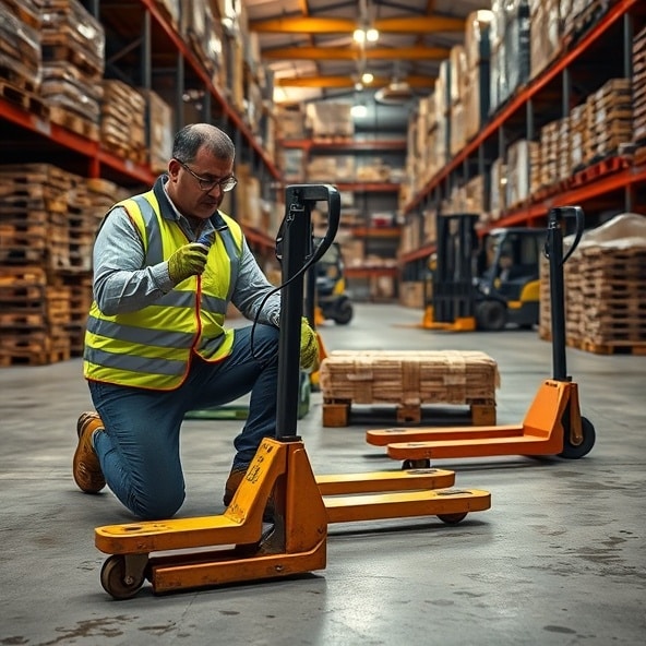 wózki paletowe ręczne