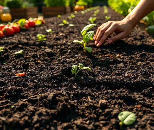 Czy ziemia ogrodowa Kałuszyn wystarczy do warzywnika bez kompostu?