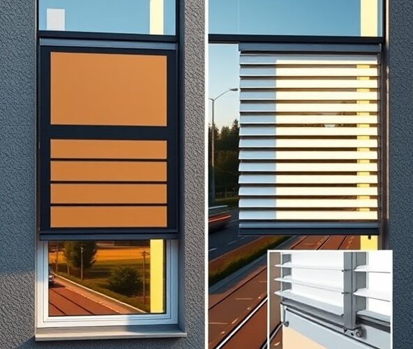 Jakie żaluzje fasadowe w Warszawie na południe wybrać: Z90 czy C80?