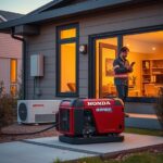 agregat honda diesel