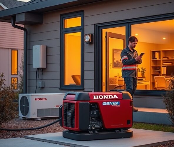 Jaki agregat Honda diesel wybrać do awaryjnego zasilania domu z pompą ciepła i wrażliwą elektroniką?
