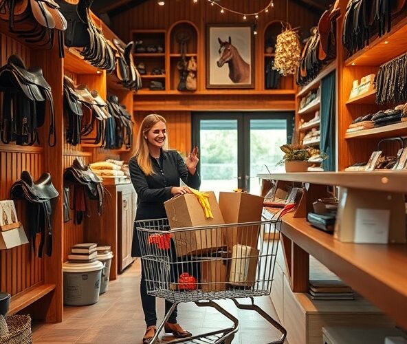 Jak podnieść wartość koszyka o 20% w sklepie z akcesoriami do stajni?