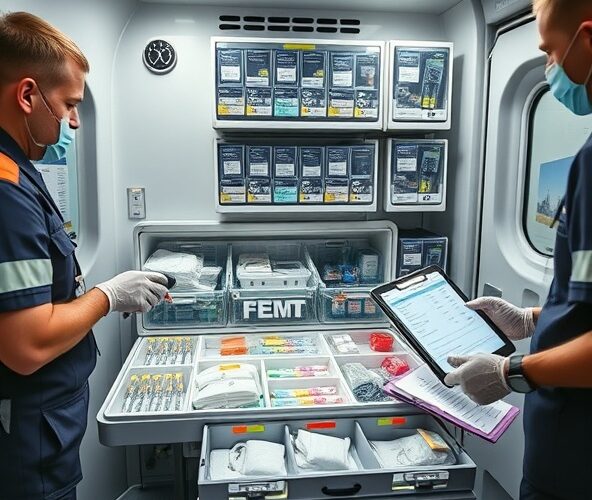 Jak ewidencjonować apteczkę modułową w karetce pogotowia, by uniknąć braków?