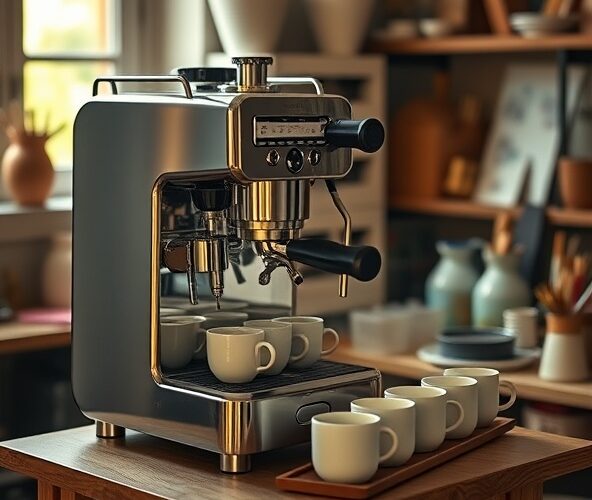 Czy Aulika Focus Evo obsłuży 40 kaw dziennie w małej pracowni?