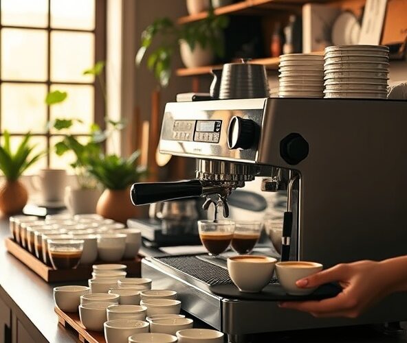 Czy Aulika Focus Evo obsłuży 40 kaw dziennie w małej pracowni?