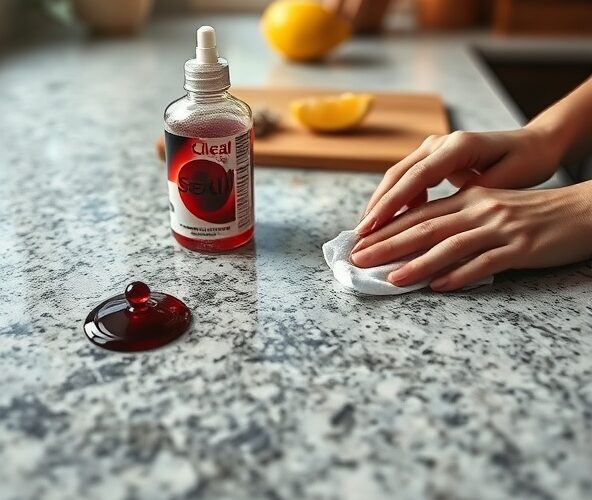 Jak impregnować blat kuchenny z kamienia, by zapobiec plamom?