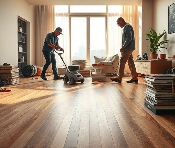 Czy w Warszawie cyklinowanie parkietu samemu na 40 m² się opłaca?