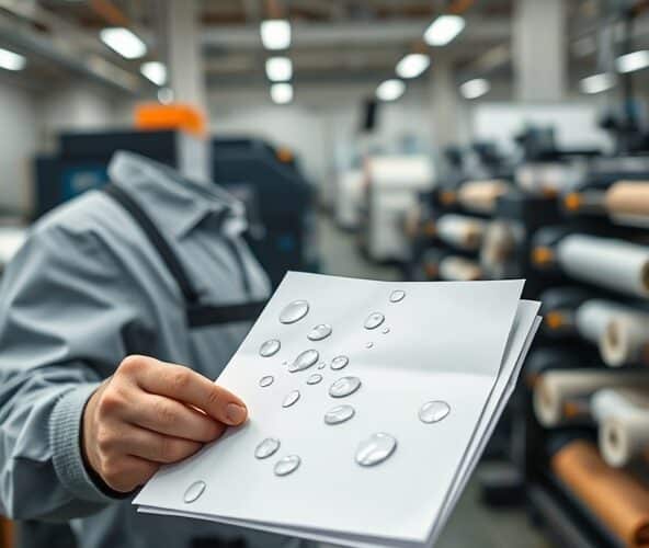 Jaką usługę wybrać w drukarni na Mokotowie, by ulotki A5 były wodoodporne?