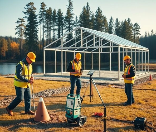 Jak zmierzyć nośność gruntu przed montażem hali namiotowej w Olsztynie?