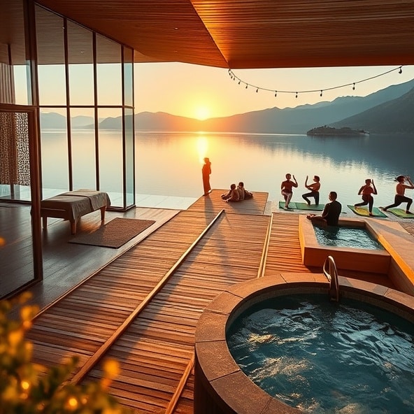 hotel spa nad jeziorem