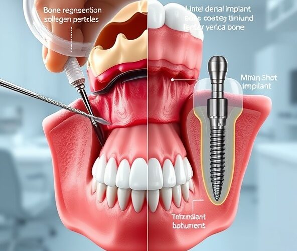 Implanty Czechowice: brak kości – regeneracja czy implanty krótkie?