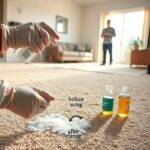 jak usunąć zapach moczu z dywanu