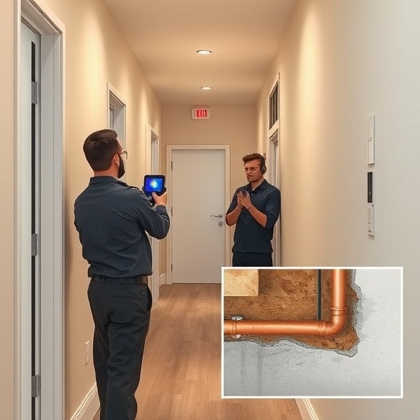 jak zlokalizować wyciek wody w ścianie