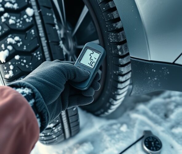 Jakie jest prawidłowe ciśnienie w oponach samochodowych zimą?