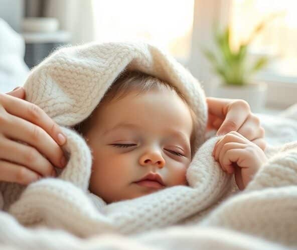 Czy koc merino opłaca się kupić dla dziecka z alergią?