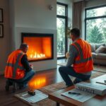 kominek gazowy wolnostojący