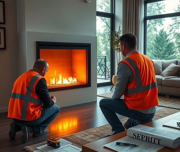 Czy montaż kominka gazowego wolnostojącego w domu wymaga pozwolenia?