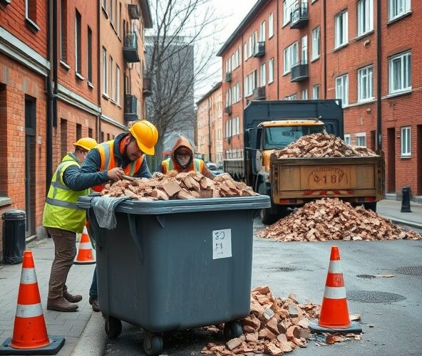Jak w Bytomiu wynająć kontenery 3–5 m³ na gruz, by uniknąć dopłat?