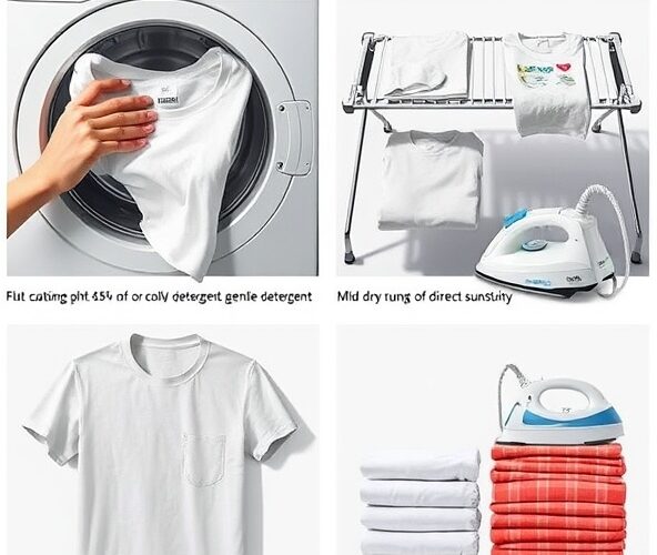 Jak prać koszulki Gildan żeby nadruk się nie zniszczył?