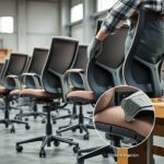 krzesła obrotowe poleasingowe