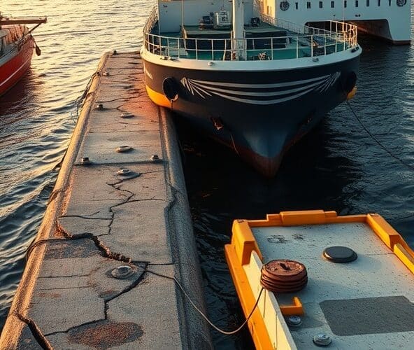 Jak listwy odbojowe chronią nabrzeża i obniżają koszty napraw?