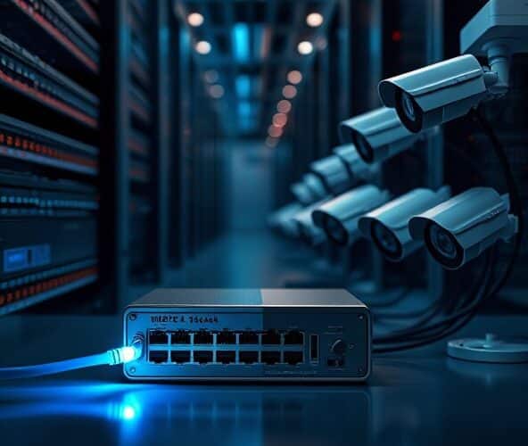 Czy media konwerter światłowodowy z PoE zastąpi switch do kamer?