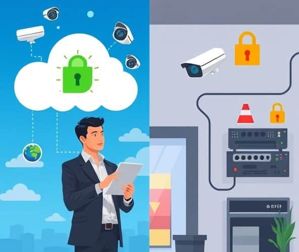 Monitoring wizyjny w firmie: chmura czy lokalnie dla MŚP (RODO)?