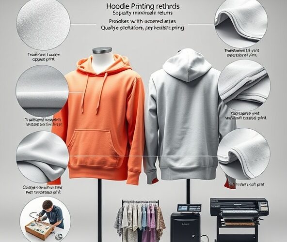 Jak wybrać metodę nadruku na bluzach, by zmniejszyć reklamacje?