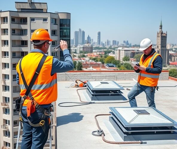 Jak często zarządca budynku musi serwisować okna dymowe w Warszawie?