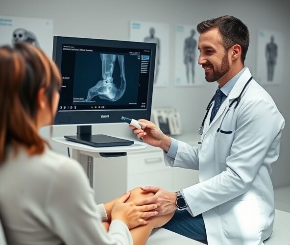 Czy ortopeda w Milanówku wykonuje USG stawów przy pierwszej wizycie?