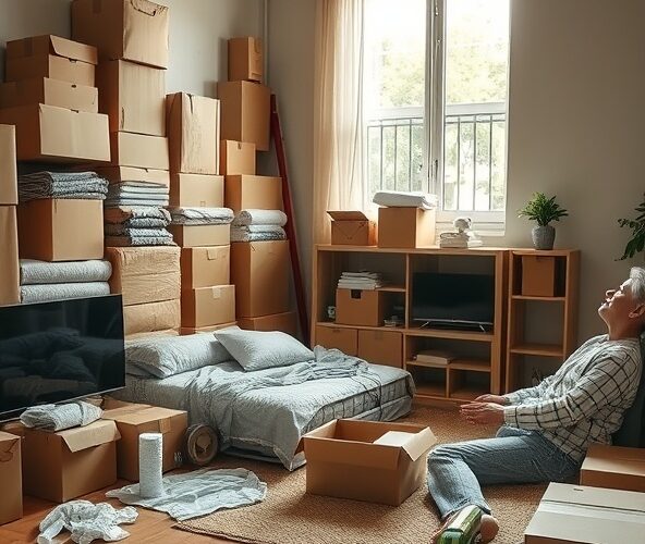 Ile kartonów potrzeba do pakowania i zabezpieczenia mienia w kawalerce?