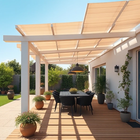 pergola tarasowa aluminiowa