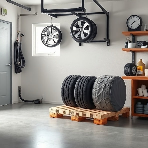 prawidłowe przechowywanie opon