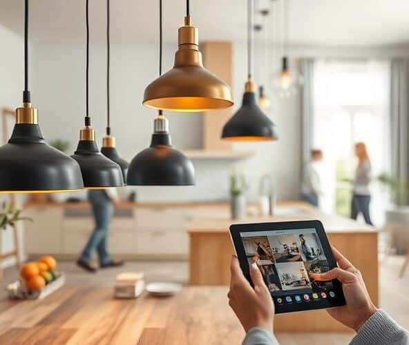 Jak producent lamp wiszących poprawi konwersję karty produktu?