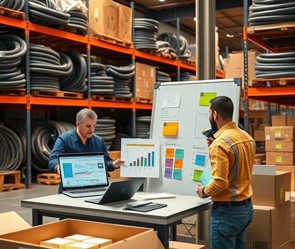 Jak producent węży gumowych poprawi prognozy zapasów tanim kosztem?