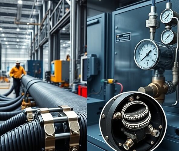 Które testy ciśnieniowe producent węży gumowych powinien stosować?